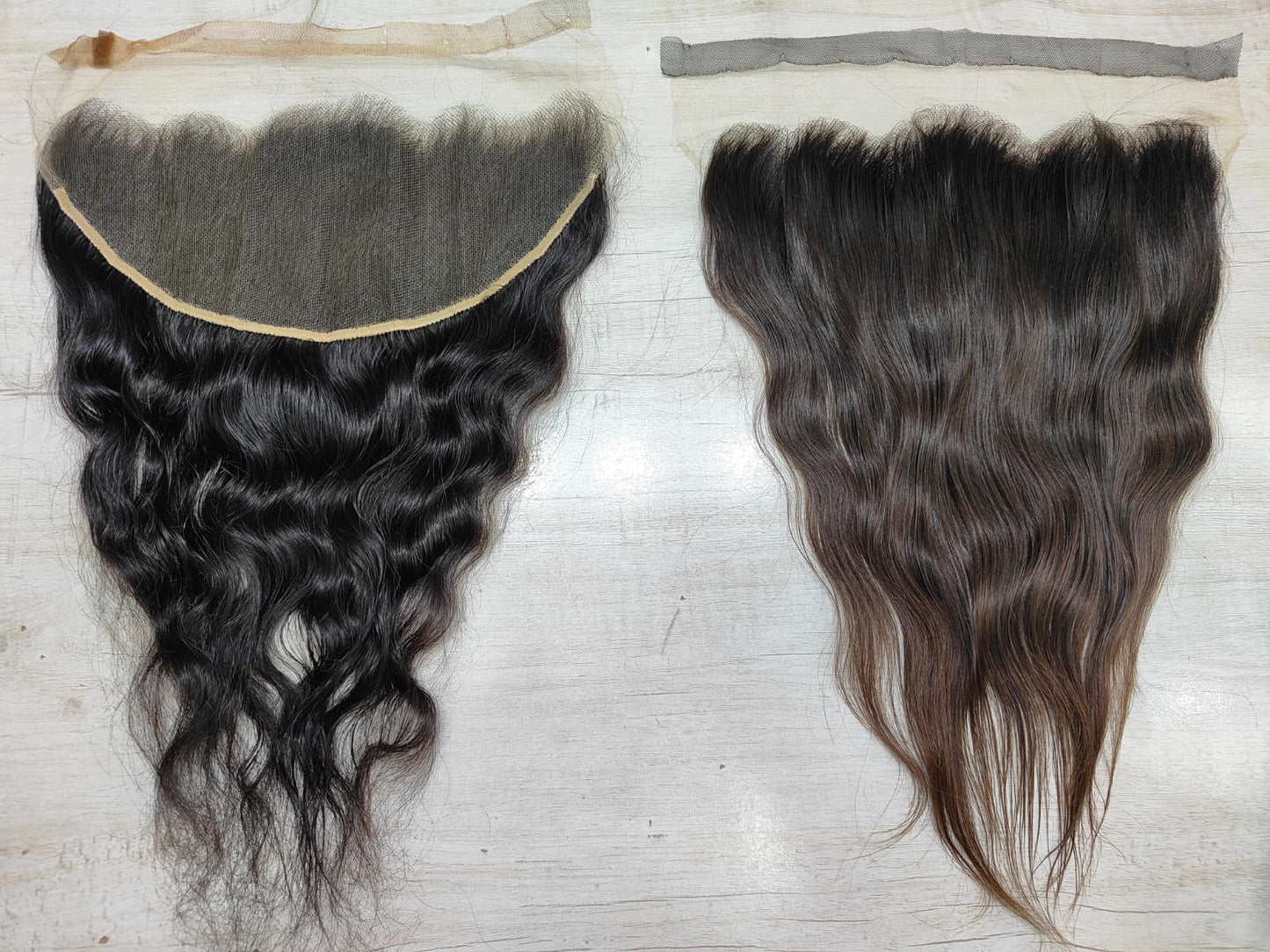 Raw indian hair HD closure et lace frontale