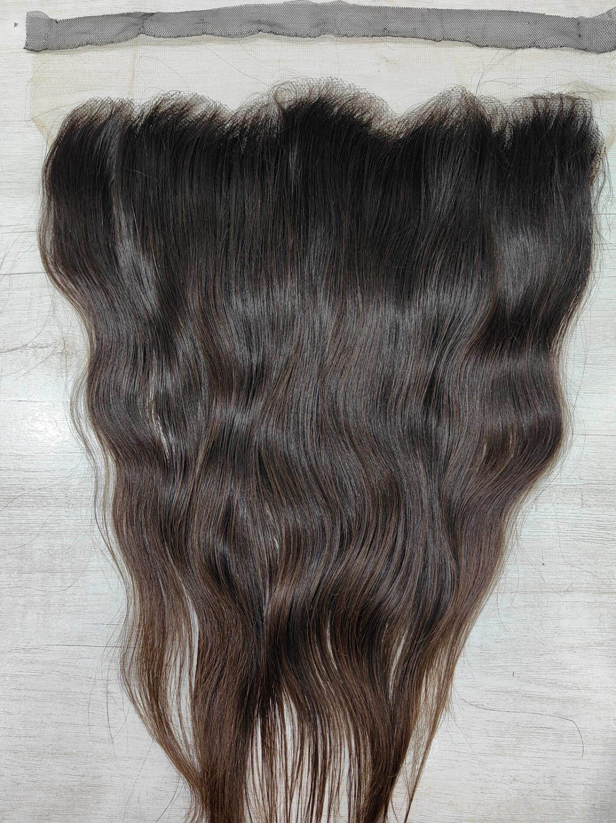 Raw indian hair HD closure et lace frontale