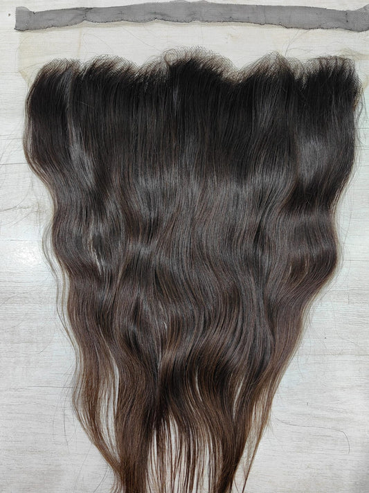 Raw indian hair HD closure et lace frontale